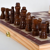 Jeu d'échecs professionnel magnétique personnalisé en bois jeu d'échecs sur table jeu d'échecs pour enfants et adultes