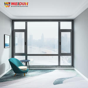 Weidun Modern Systeemvenster Vf80 Gebroken Brug Aluminium Zwaai Binnenopeningsvenster Met Magnetisch Scherm En Stofdichte Functie - Product Image 4