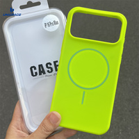 Coque en silicone pour iPhone 13 Pro Max, coque de téléphone à chargement magnétique, fabrication de coques de téléphone
