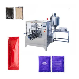 Máquina de embalagem vertical para saquinhos de suco, preço de fábrica, máquina automática de enchimento de líquidos para fluxo de líquidos