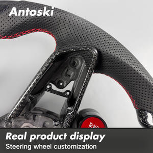 Volant de voiture en fibre de carbone personnalisé avec LED intelligentes, style sportif pour <span class=keywords><strong>Audi</strong></span> R8 <span class=keywords><strong>V10</strong></span> Coupé Spyder RWS 2016-2023 TT <span class=keywords><strong>RS3</strong></span> 4 5 6 7 - Product Image 3