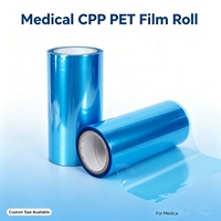 Film composite stérile pour emballage médical 5.2s CPP PET, indicateur de stérilisation vapeur EO, CE MDR ISO, approvisionnement en vrac, pochette de stérilisation dentaire