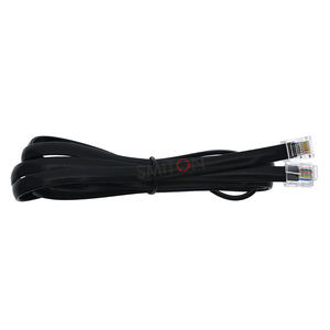 <span class=keywords><strong>Cable</strong></span> de teléfono RJ12 6p6c <span class=keywords><strong>Cable</strong></span> de teléfono Rj12 <span class=keywords><strong>Cable</strong></span> de <span class=keywords><strong>6</strong></span> <span class=keywords><strong>hilos</strong></span> negro con longitud personalizada - Product Image 4