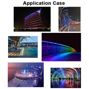 Oem Silicone đùn Neon dây Ánh Sáng DMX512 <span class=keywords><strong>RGB</strong></span> RGBW 12/24V pixel <span class=keywords><strong>Led</strong></span> Neon dây ống ánh sáng cho cầu dự án - Product Image 2