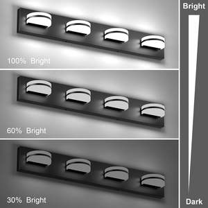 <span class=keywords><strong>Spot</strong></span> Goods Lampes à <span class=keywords><strong>miroir</strong></span> murales modernes à gradation IP44 avec 4 ampoules pour <span class=keywords><strong>salle</strong></span> <span class=keywords><strong>de</strong></span> <span class=keywords><strong>bain</strong></span> - Product Image 2