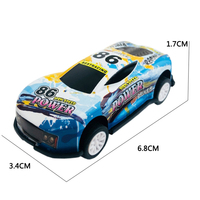 Voitures de course miniatures en alliage en gros, modèles de voitures en métal pour enfants de 5 à 7 ans, voitures de course à rebond pour enfants, jouets à friction pour la maternelle