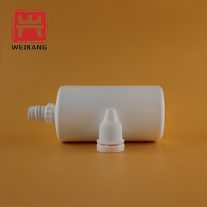 Flacone Contagocce in Plastica PE da 100ml per Uso Farmaceutico con Tappo di Sicurezza - Product Image 1