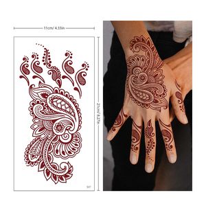 Autocollants de tatouage temporaires imperméables de haute qualité, sexy, blancs et bruns, pour mariages et fêtes - Product Image 3