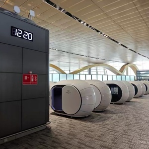 Tren de <span class=keywords><strong>alta</strong></span> velocidad y Aeropuerto Sleep Pod Cabin E-Sports Hotel High Quality Airport Sleeping Pods Capsule Bed Hotel Capsule House - Product Image 2