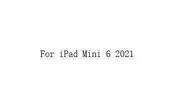 สำหรับ iPad Mini 6 2021