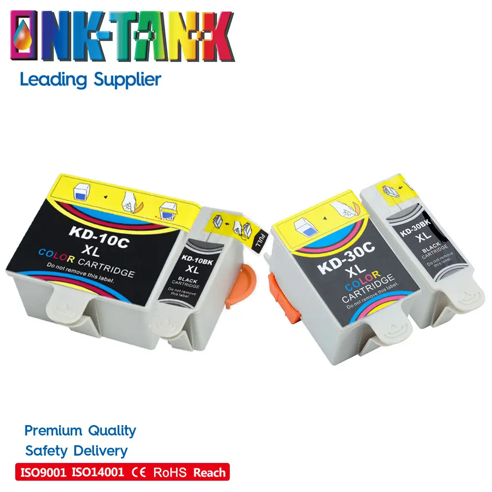 स्याही-टैंक 10XL 10 एक्स्ट्रा लार्ज 30XL 30 एक्स्ट्रा लार्ज प्रीमियम रंग कोडक के लिए संगत InkJet स्याही कारतूस ईएसपी C310 C110 c315 प्रिंटर