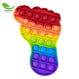 Silikon bentuk khusus untuk mainan Fidget gelembung untuk mainan edukasi usia <span class=keywords><strong>5</strong></span> sampai 7 tahun - Product Image 4