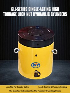 Cilindro Hidráulico con Sello de Bloqueo - para Refuerzo de Estructuras de Grúas, Equivalente a ENERPAC - Product Image 5