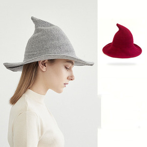 <span class=keywords><strong>Sombrero</strong></span> <span class=keywords><strong>de</strong></span> <span class=keywords><strong>bruja</strong></span> <span class=keywords><strong>de</strong></span> lana <span class=keywords><strong>de</strong></span> Halloween <span class=keywords><strong>para</strong></span> <span class=keywords><strong>mujer</strong></span>, decoración <span class=keywords><strong>de</strong></span> Festival, <span class=keywords><strong>sombrero</strong></span> <span class=keywords><strong>de</strong></span> <span class=keywords><strong>bruja</strong></span> <span class=keywords><strong>de</strong></span> fiesta, sombreros <span class=keywords><strong>de</strong></span> cubo plegables sólidos a la moda - Product Image 1