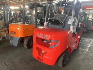 HAILIN 3.5 Ton Diesel <b>Forklift</b> Counterbalance Red Warehouse Handling Equipment Hydraulic Side Shifter Pneumatic Tires Two Stage - Product Image 2