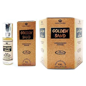 Perfume en Aceite Golden Sand 6 ML de AL REHAB, 100% Aceite, Perfumes de Dubái AL Rehab, Sin Alcohol - Product Image 1