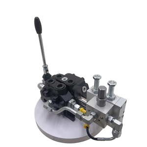 Huamao DCV60 60 litres/min 1 bobine Distributeur de commande directionnelle sectionnel hydraulique manuel et électro-hydraulique 15 kg - Product Image 4