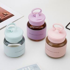 Vaso de Agua de Vidrio Portátil, Creativo y Ecológico, Duradero, con Soporte para Teléfono, Apto para Lavavajillas y Microondas, para Leche/Café - Product Image 5
