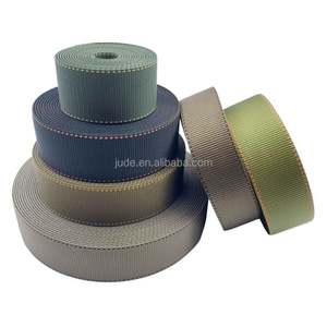 JUDE 高耐久 ブラックライン ステッチ ウェブバンド 平織り パラシュート MIL-4088 デューティー 厚手 ナイロン タクティカル ウェビングベルト - Product Image 2