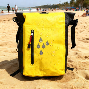 Sac à dos étanche personnalisé neuf pour enfants, sac à dos étanche pour ordinateur portable homme, sac flottant en forme de pouf, sac étanche pour moto 20L à fermeture roll-top - Product Image 6