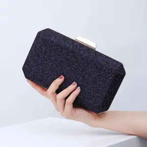 Surprise price high grade luxury party dress pu leather sparkly clutch evening bags