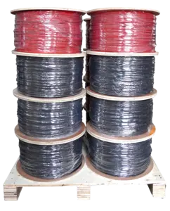 New Solar Cable 16 Mm2 PV1-F 2x4.0 Mm2 Dc Solar Cable Set H1z2z2-k Pv Solar Dc Cable 4mm 6mm 10mm 16mm For Solar Systems