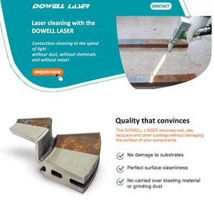 Nettoyeur à rouille, Machine de nettoyage manuel à grande vitesse, Laser à impulsion, pour pièce de voiture, 5 ans, 5% de réduction, 1000w - Product Image 3