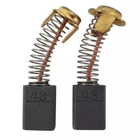 Pièces détachées pour outils électriques, balais de charbon authentiques HuaLian 999043 pour Hitachi C10FS C8FB SB75, certifiés IATF16949/ROHS, haute qualité