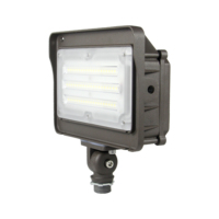 Projecteur LED paysager étanche IP65 homologué ETL DLC pour le marché nord-américain, 30W 50W, angle de faisceau de 100 degrés, en aluminium