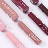 O'CHEAL Light Lock-In Matte Lip Tint 4 Warna Tahan Lama Tidak Luntur Lip Stain Cair Matte Lip Gloss Anti Luntur