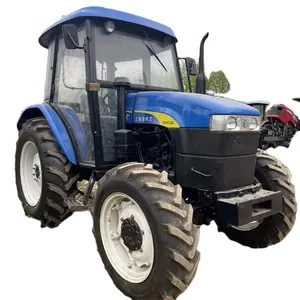 Máy Kéo Cũ/Cũ 4X4wd New Holland Kubota Với Máy Xúc Và Thiết Bị Nông Nghiệp Máy Móc Nông Nghiệp