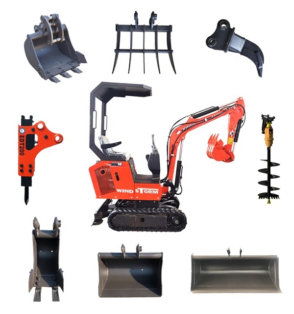 Mini Excavator Windstorm with Swing Boom