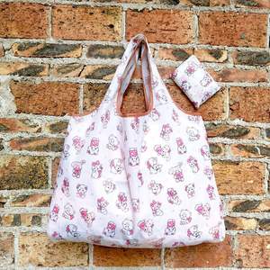 헤비 듀티 확장 가능한 접이식 토트 백 대형 재사용 가능한 접이식 식료품 쇼핑백 - Product Image 5