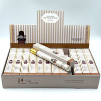 Parfum Arabe Chaud en Verre 35ml Tube à Essai Eau de Parfum Parfum Floral Longue Durée Vaporisateur Mini Dubaï Vente en Gros pour Hommes et Femmes