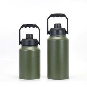 Hot Sale <strong>Huge</strong> Capacity 2L 4 Litre One Gallon 128 oz Double Wall Stainless Steel Vacuum Insulated <strong>Water</strong> <strong>Bottle</strong> with Handle Lid - Product Image 4