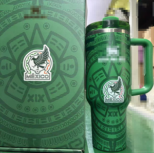 Custom Brand ODM Mexico American Sports Team Print Stainless Steel 6-12 Hours Thermal Vacuum Insulated Cup Travel <strong>Mug</strong> Gift <strong>Box</strong> - Product Image 4