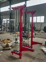 Système de poulie réglable pour machine à câble d'entraînement fonctionnel mural pour les entraînements complets de gymnastique à domicile