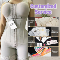 Faja Colombianas Gainant de Compression Post-Liposuccion Stade 1 Sablier Sculptant pour Femme