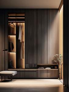 Armario de Estilo Vintage Balom Premium, Decoración Clásica para el Hogar para Villas de Lujo - Product Image 4