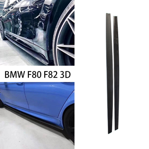 Faldones Laterales de Fibra de Carbono Estilo 3D para BMW Serie 3 F80 M3/F82 M4 Sedán 2013-2019 - Product Image 2