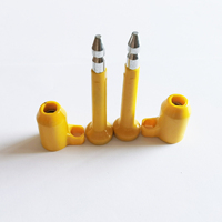 Sceau de sécurité inviolable pour conteneur, type boulon, avec drapeau de détection d'inviolation pour porte, et sceau torsadé pour verrouillage de conteneur