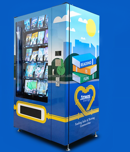 ห้องสมุดโรงเรียนใช้ตู้จำหน่ายหนังสือแบบหยอดเหรียญ ตู้จำหน่ายหนังสือแบบหยอดเหรียญรับชำระด้วยบัตรและธนบัตร - Product Image 2