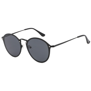Custom Logo Round Frame Metal Sunglasses Fashion <b>Eyewear</b> Gradient Lens Outdoor Streetwear - Product Image 5