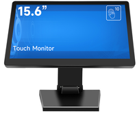 Nouvel écran tactile capacitif noir de 15,6 pouces 16:9, série professionnelle, 1600x900, 60 Hz, luminosité personnalisable, affichage standard