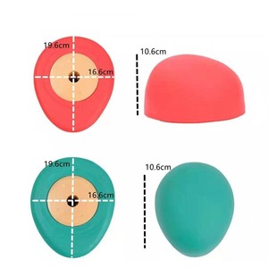 Tête de <span class=keywords><strong>mannequin</strong></span> en silicone tressée à la main pour la <span class=keywords><strong>couture</strong></span> de cheveux, peut recevoir des épingles, avec support - Product Image 5