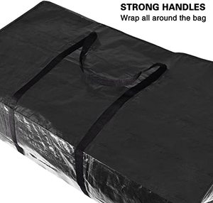 Thêm lớn Polypropylene PP dệt lưu trữ túi với dây kéo nhiệm vụ nặng nề cho phòng khách sử dụng cho các công cụ lưu trữ - Product Image 6