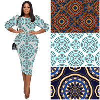 Imprimez votre propre tissu extensible doux et épais 250 g/m², impression textile africaine sur tissu polyester pour impression par sublimation