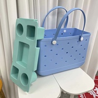 Sac de plage écologique en gros avec plateau organisateur, insert de séparation personnalisé en EVA, compartiment interne étanche pour sac fourre-tout, idéal pour l'extérieur