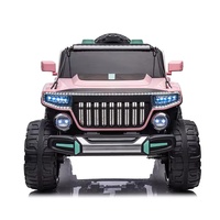 Voiture électrique pour enfants de grande taille, 4 places, avec télécommande 2.4G, en plastique, pour enfants, à conduire