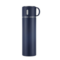 Bouteille isotherme sous vide en acier inoxydable 316 de 1000 ml avec poignée et infuseur à thé, gravure personnalisée, cadeau d'affaires exécutif haut de gamme en gros